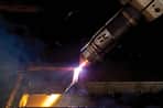 Imagen de corte de metal por plasma