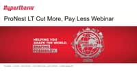 ProNest LT – Cut more, pay less