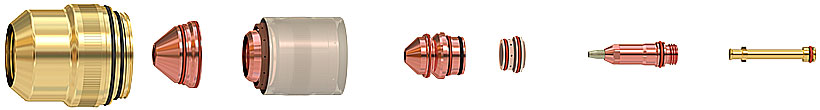800 amp Torch consumable parts