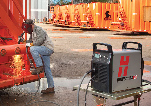 Handheld plasma cutter