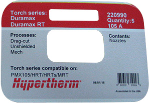 Genuine Hypertherm consumable